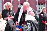 2011 Lourdes Pilgrimage - Archbishop Dolan with Malades (42/267)